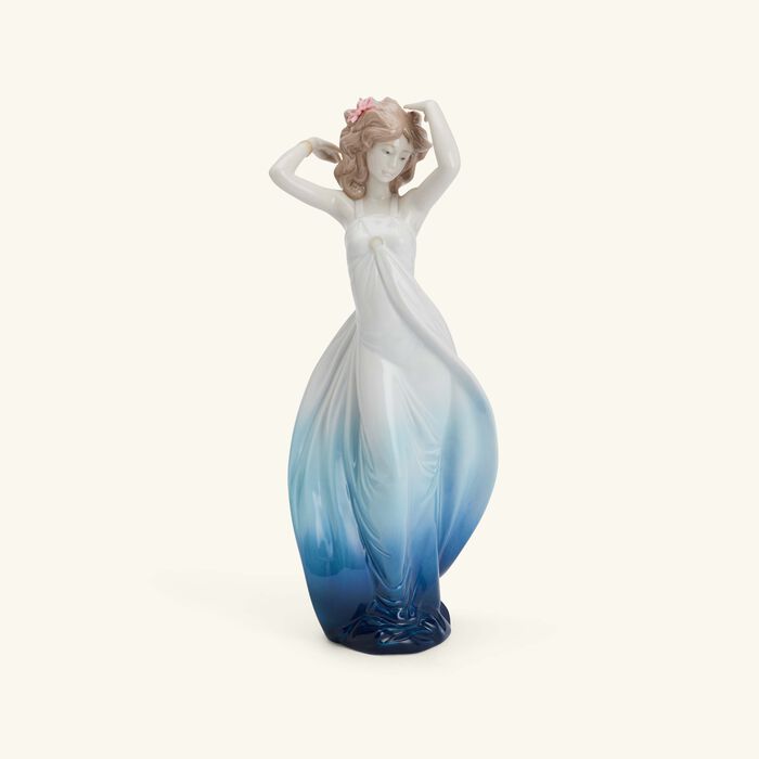 lladro ethereal spirit sculpture medium blue