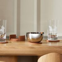 رالف لورين هوم وعاء الضيافة وايت من الستانلس ستيل