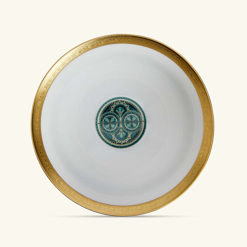 هافيلاند طقم ريف دو نيل المؤلف من وعائين للحساء باللون الأخضر