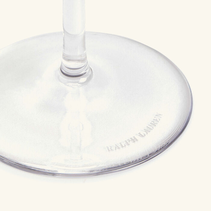 ralph lauren home remy wine glass medium clear