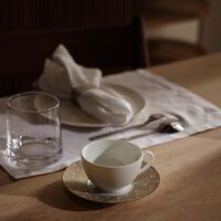 Ecume Mordoré Tea Saucer Gold 14cm bernardaud ecume mordor tea saucer gold 14cm