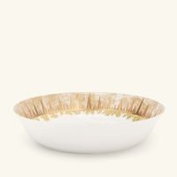 برناردو وعاء خضروات فيرساي أنشانتي بحواف واسعة باللون الذهبي