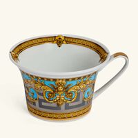 Prestige Gala Tea Cup & Saucer Blue versace prestige gala tea cup saucer blue
