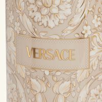 Barocco Beige Vase Round Large versace barocco beige vase round large