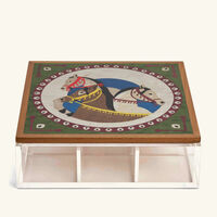 Tea Box Brown aya the art of living tea box brown