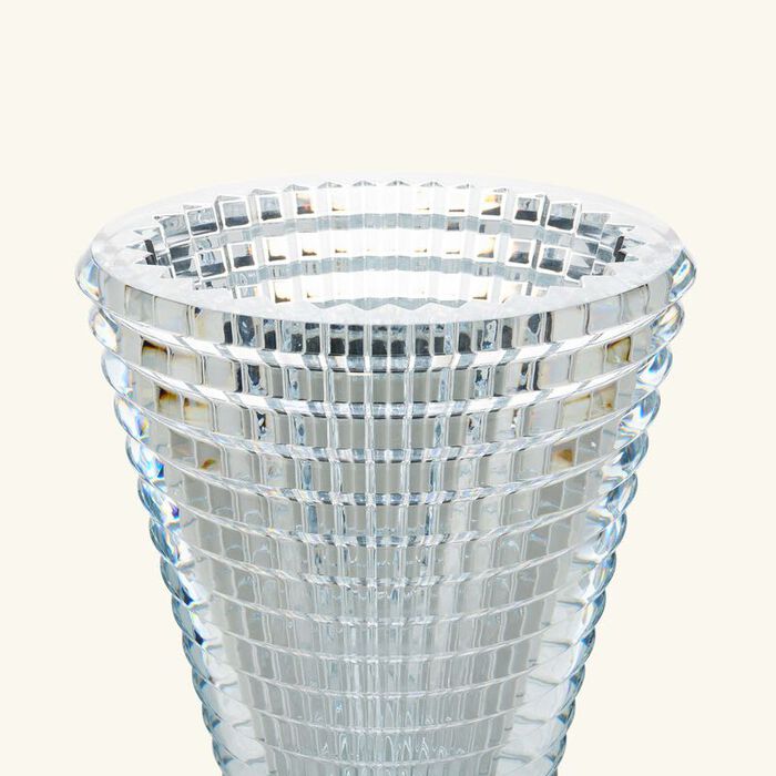 baccarat eye vase round large clear