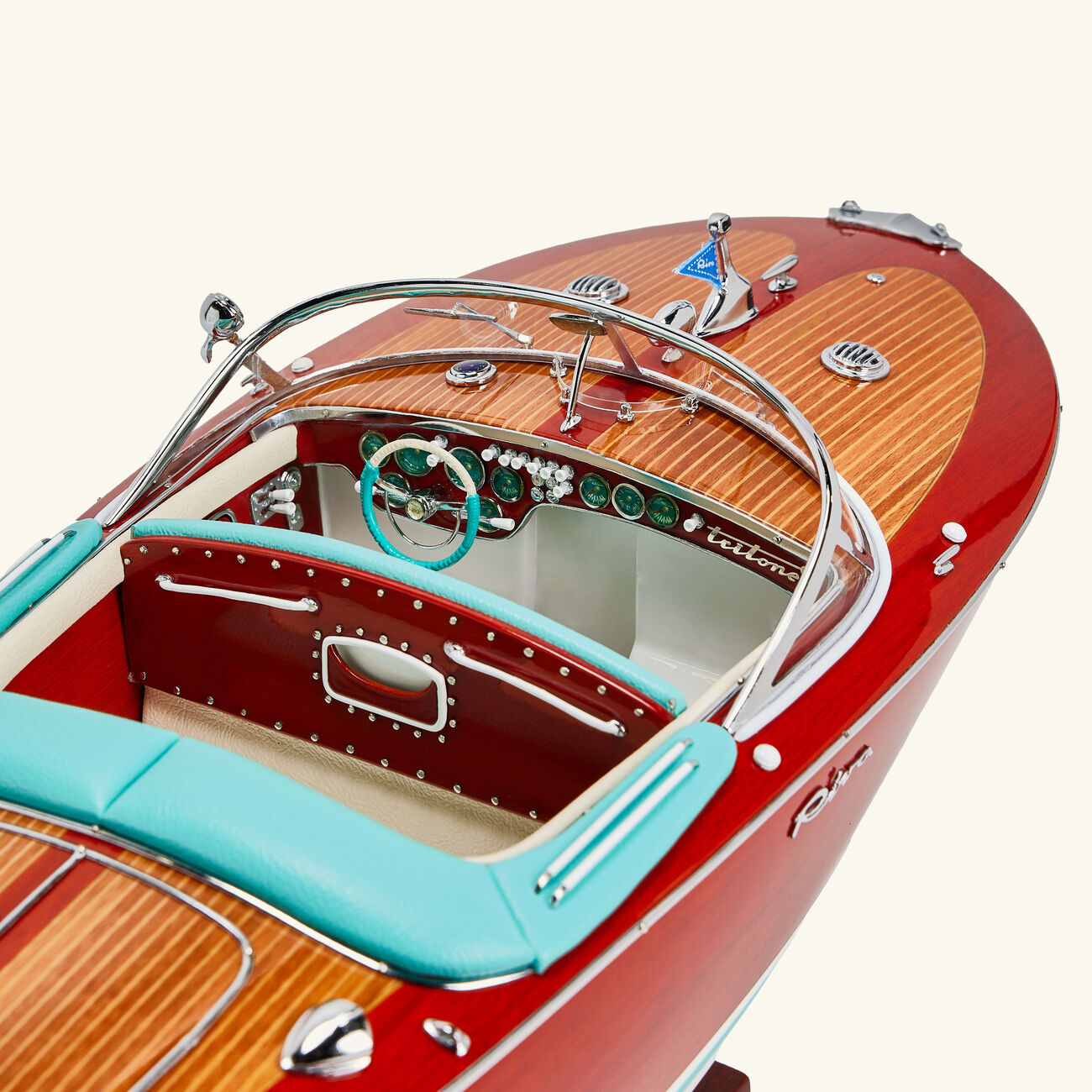 Riva Tritone Super Model Boat Large Brown kiade riva tritone super model boat large brown