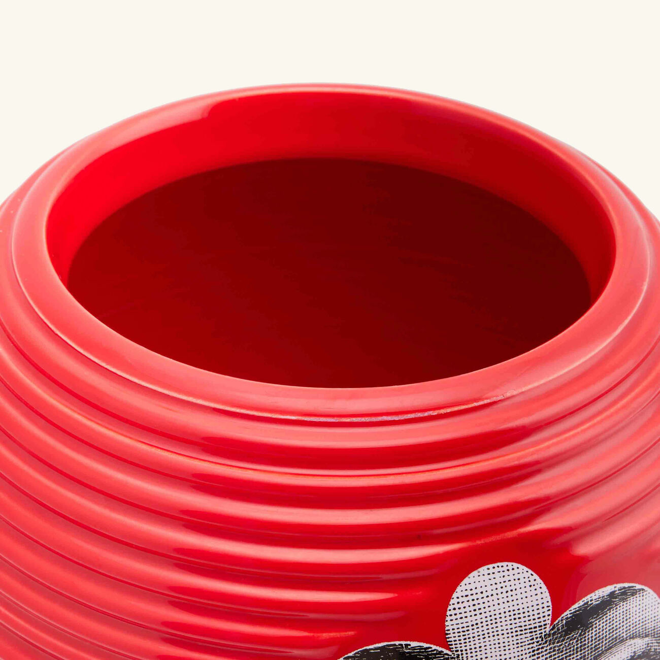 fornasetti serratura rigato vase red