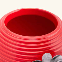 fornasetti serratura rigato vase red