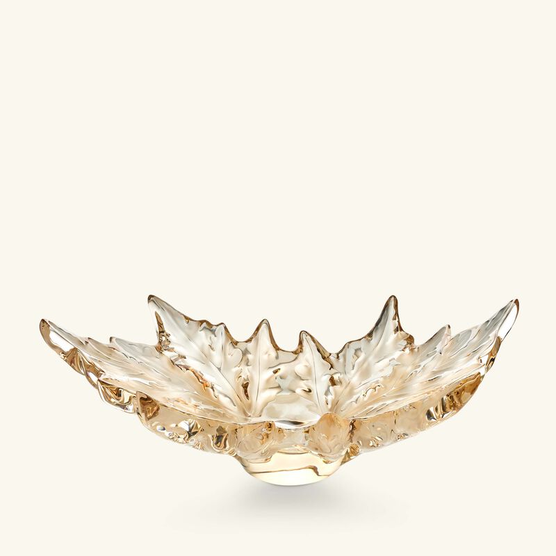 lalique champs  lys es centerpiece gold