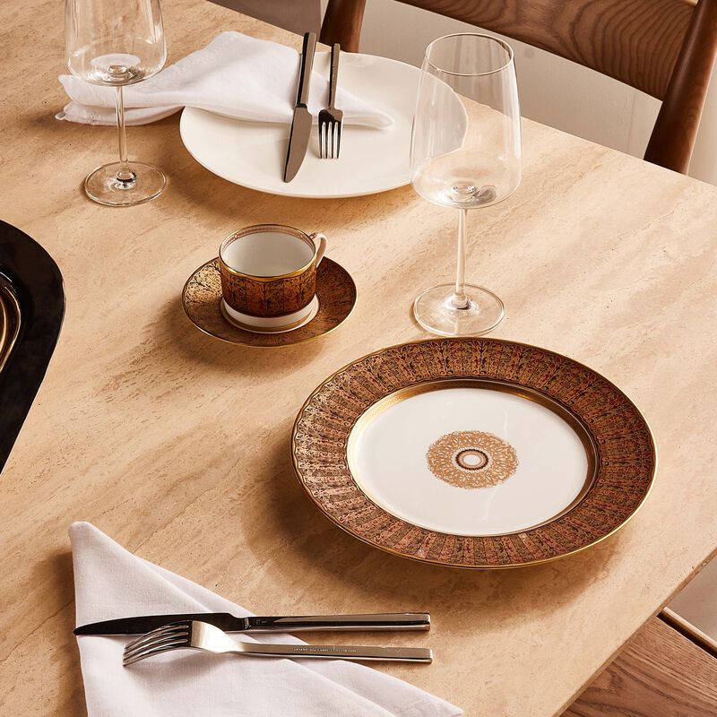 Eventail Dinner Plate Round Gold 26cm bernardaud eventail dinner plate round gold 26cm