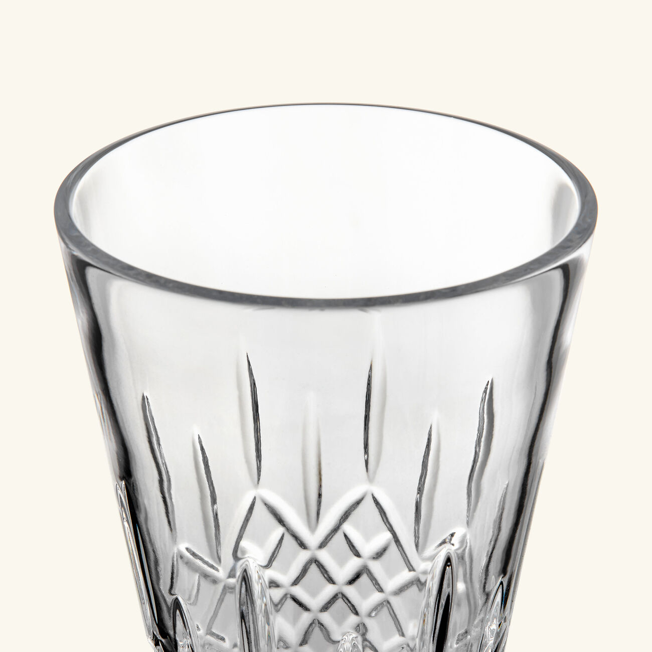 ووترفورد مزهرية ليسمور كبيرة شفافة