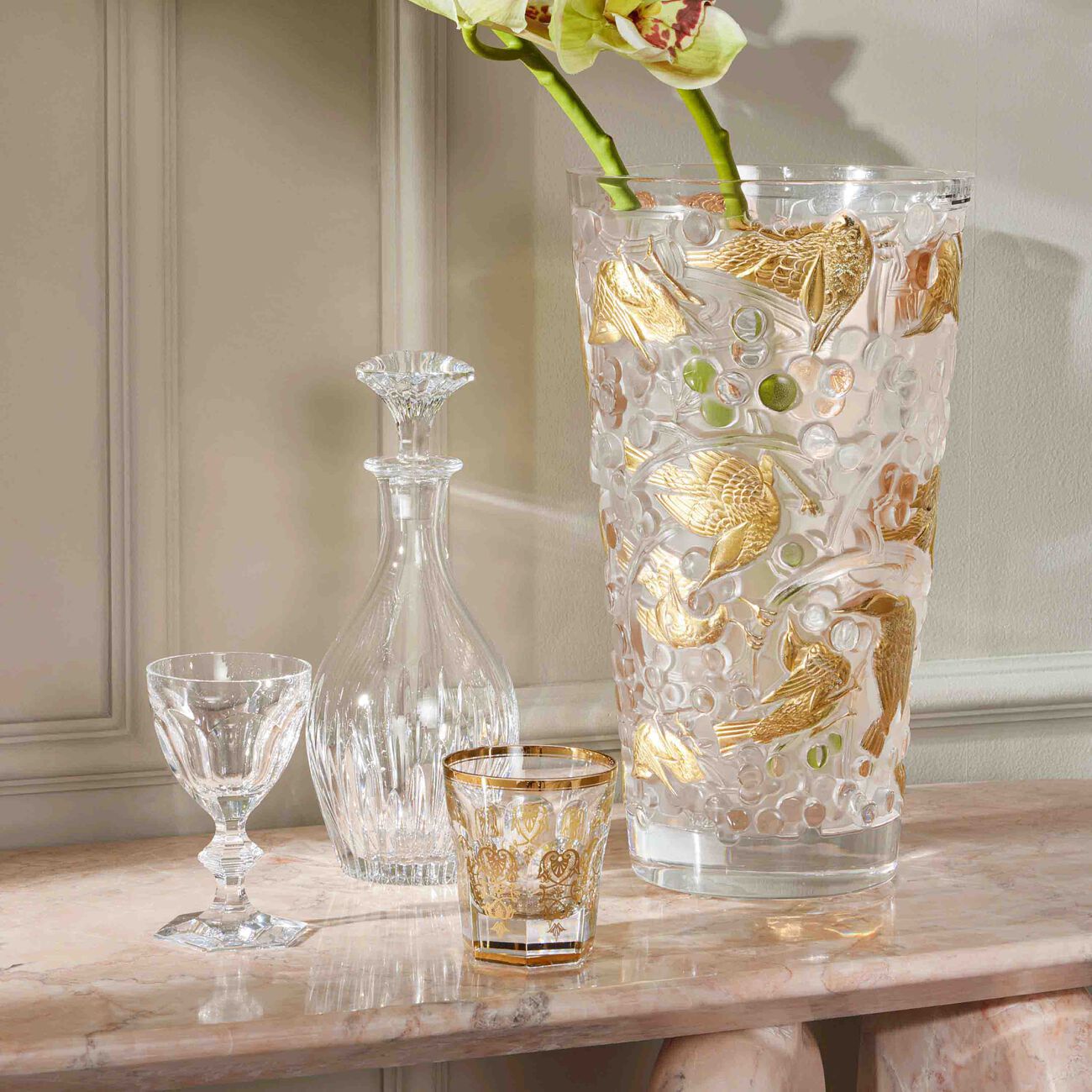 baccarat harcourt empire drinking glass