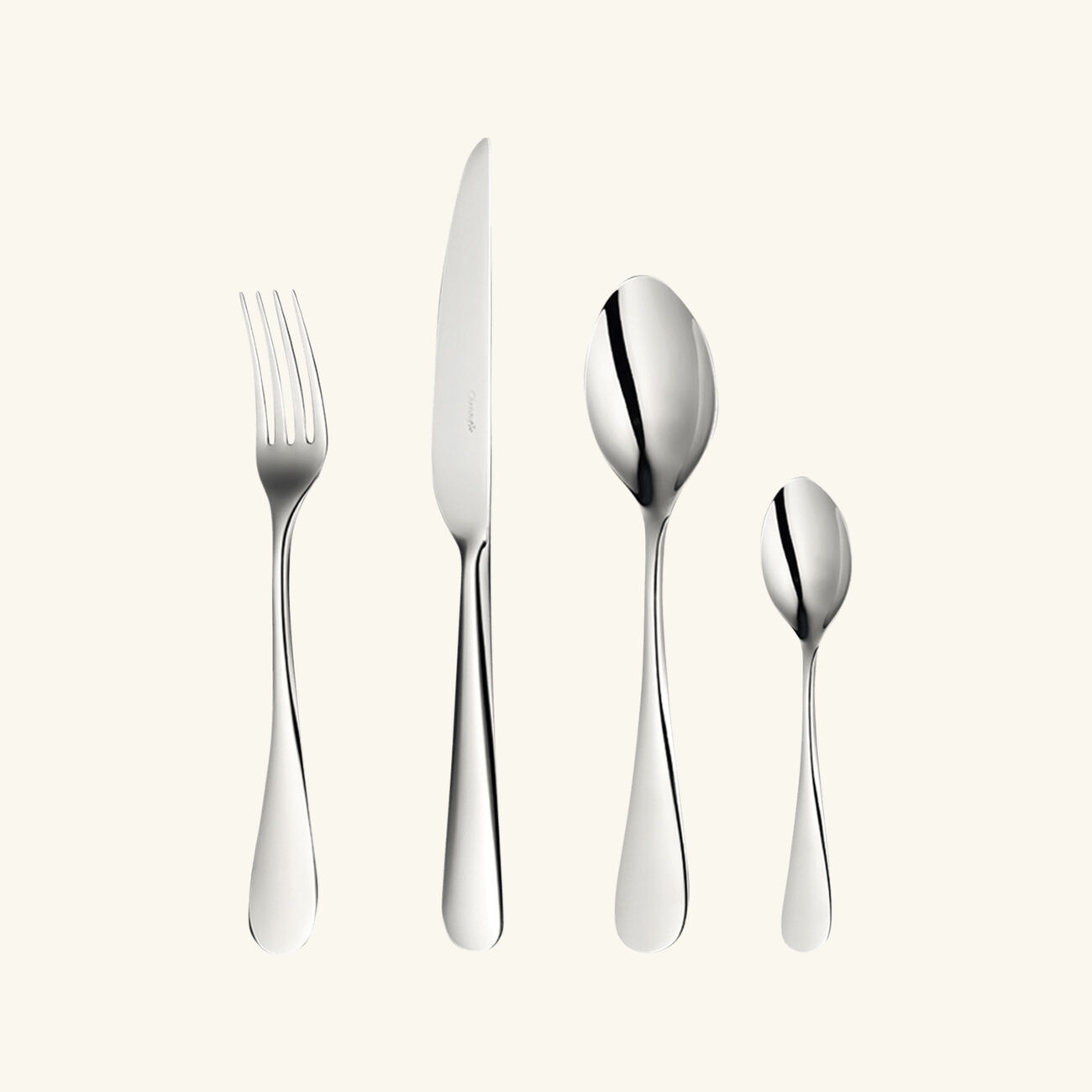 christofle origine 48 pieces set stainless steel