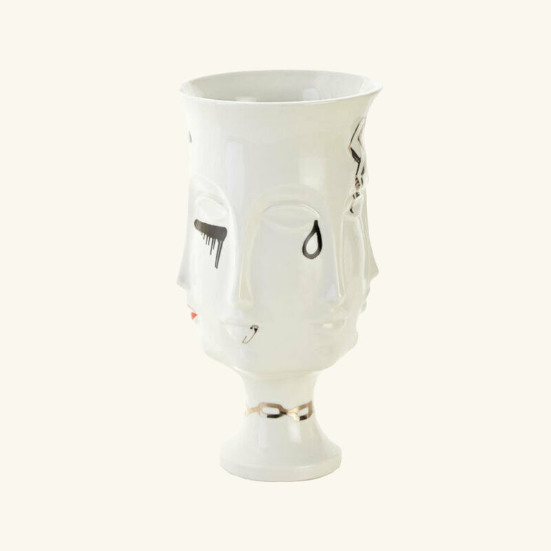 Dora Maar Urn Medium White jonathan adler dora maar urn medium white