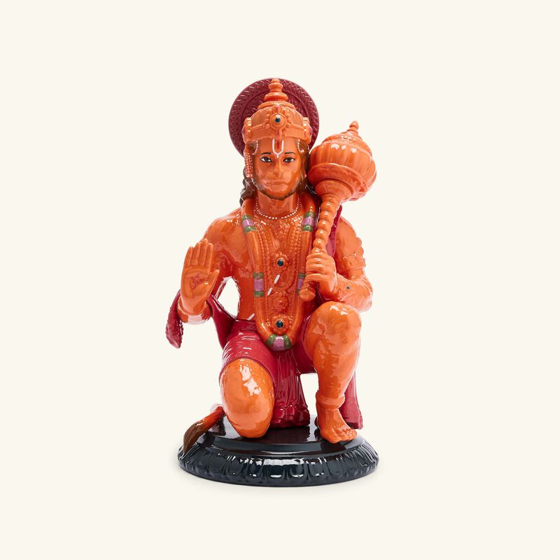 Hanuman Sculpture Medium Orange lladro hanuman sculpture medium orange