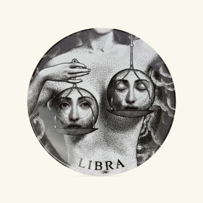 Tema e Variazioni no.354 Libra Wall Plate fornasetti tema e variazioni no 354 libra wall plate
