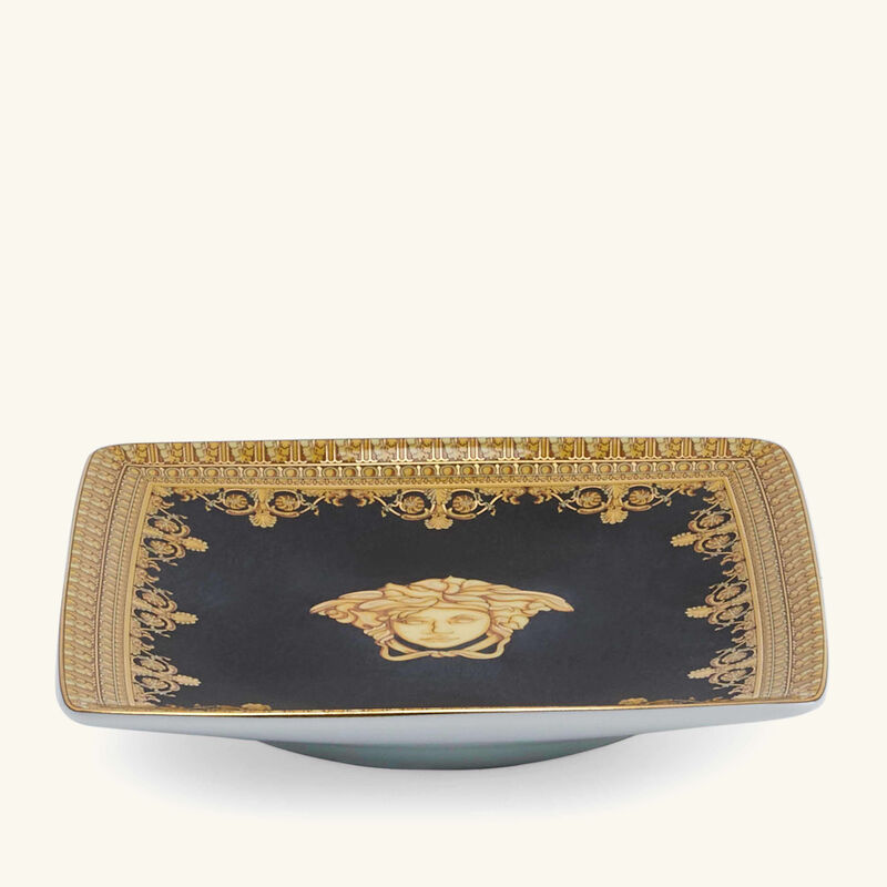 I Love Baroque Trinket Tray Square Black 11cm versace i love baroque trinket tray square black 11cm