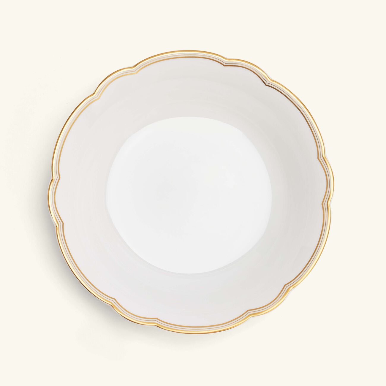 Pompadour Serving Bowl Gold 24cm bernardaud pompadour serving bowl gold 24cm