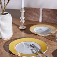 rosenthal signum jonquil dinner plate yellow 29cm