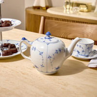 Blue Fluted Plain Teapot White royal copenhagen blue fluted plain teapot white