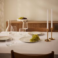 baccarat arcadia show plate round gold 31cm