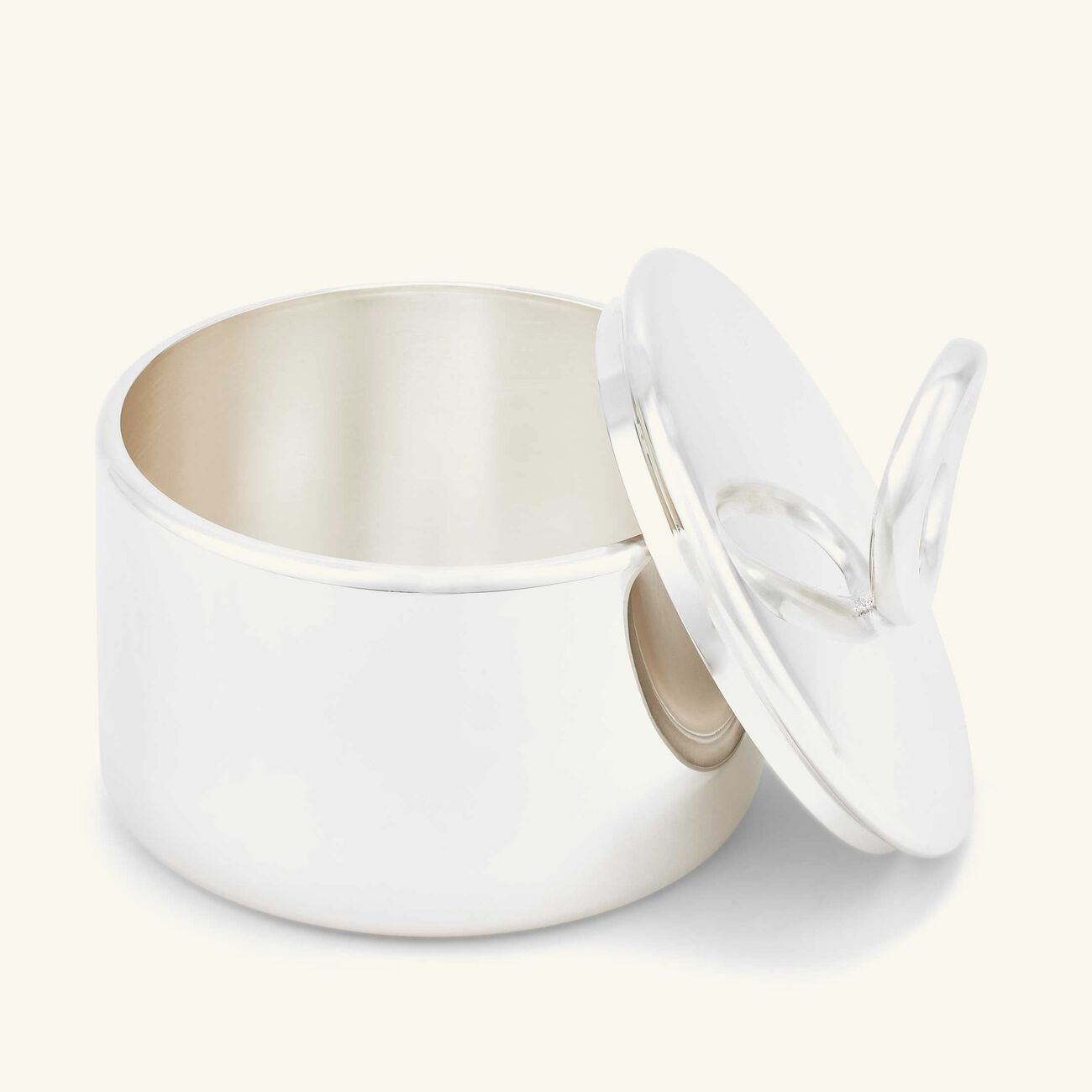 كريستوفل وعاء السكر فيرتيجو مطلي بالفضة