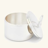 كريستوفل وعاء السكر فيرتيجو مطلي بالفضة