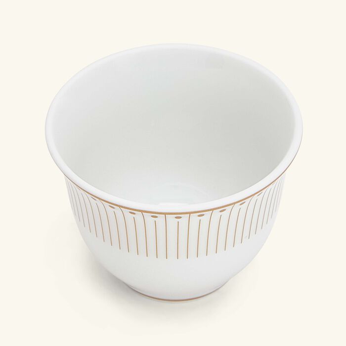 christofle malmaison imp riale coffee cups gold set of 2