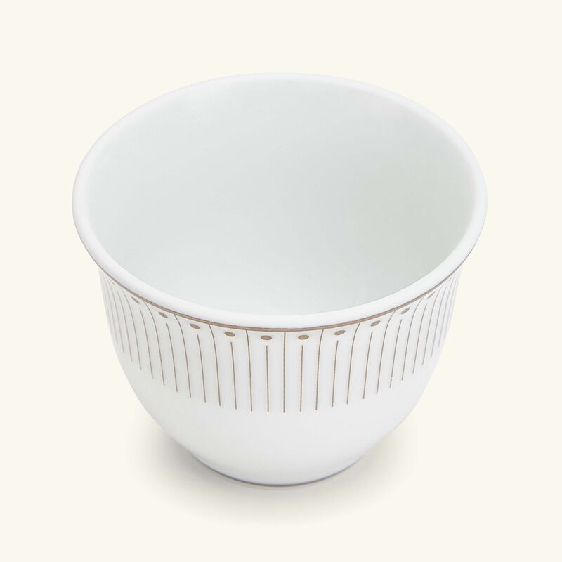 christofle malmaison imp riale coffee cups platinum set of 2