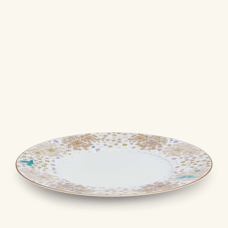 برناردو طبق الضيافة فيري دائري وردي 31 سم