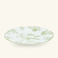 bernardaud albertine bread   butter plate round green 16cm