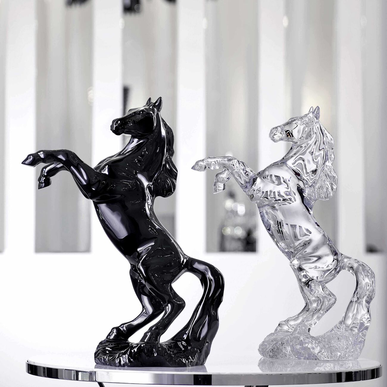 baccarat pegase horse sculpture