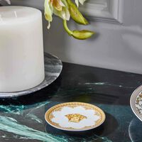 versace i love baroque plate round white 10cm