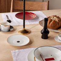 برناردو طبق الخبز والزبدة أبورو دائري أبيض 16 سم