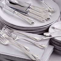 christofle marly flatware set 36 pieces silver plated