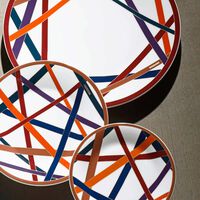 Nastri Dessert Plate Round 21cm missoni home nastri dessert plate round 21cm