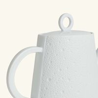bernardaud ecume tea pot white