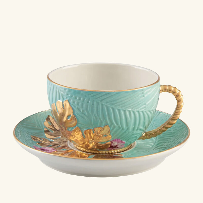 Acapulco Tea Cup & Saucer Blue villari acapulco tea cup saucer blue