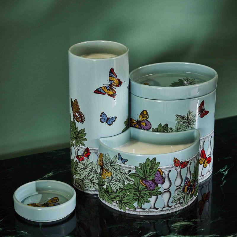 Farfalle e Balaustra Candle 800g fornasetti farfalle e balaustra candle 800g