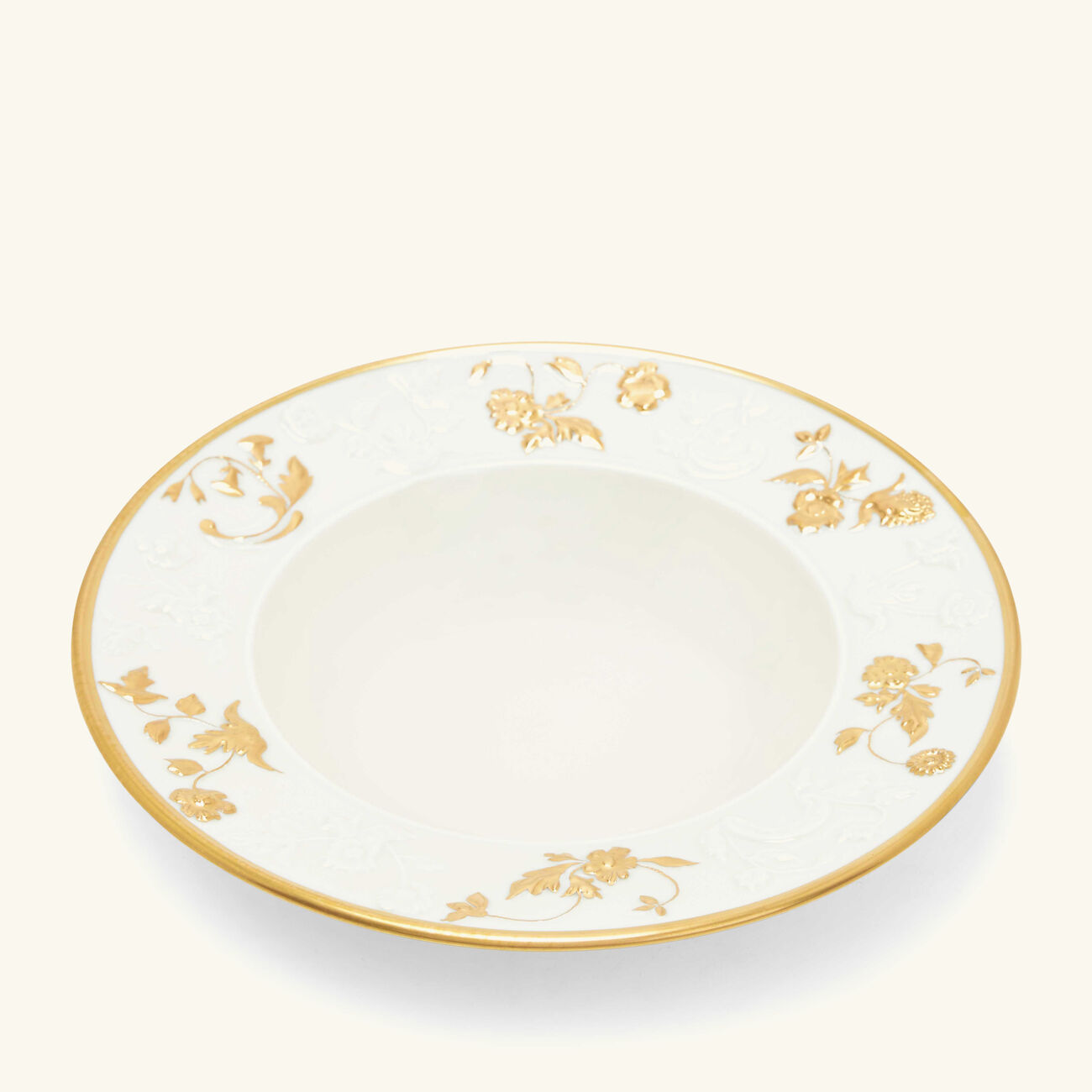 villari taormina soup plate white 22cm