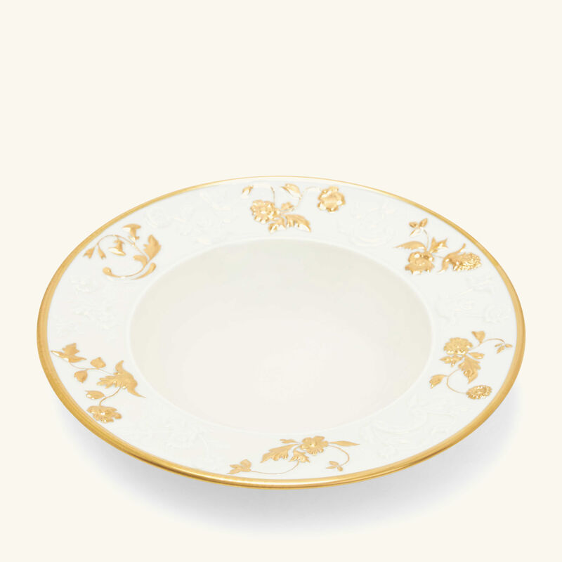 villari taormina soup plate white 22cm