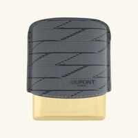 علبة السيجار مونوجرام 1872 باللون الأسود اس تي دوبون علبة السيجار مونوجرام 1872 باللون الأسود