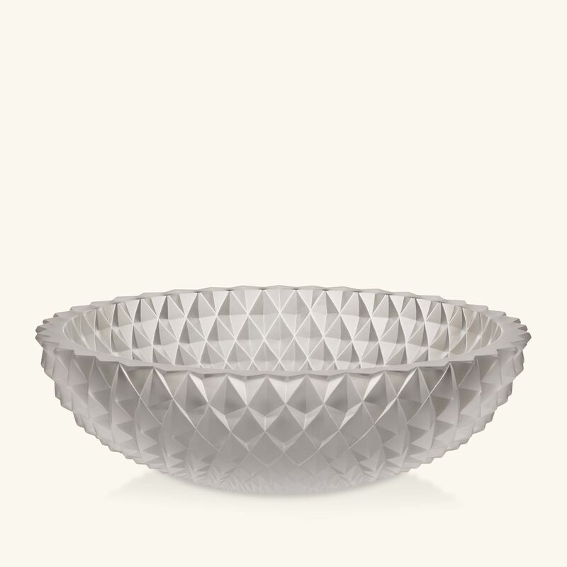 روكل الوعاء التزييني هيروين كوكو من الكريستال الشفاف