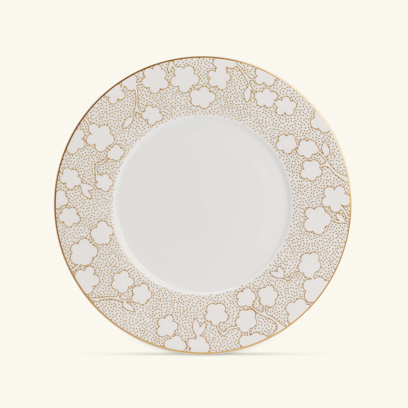 bernardaud reves salad plate round white 21cm