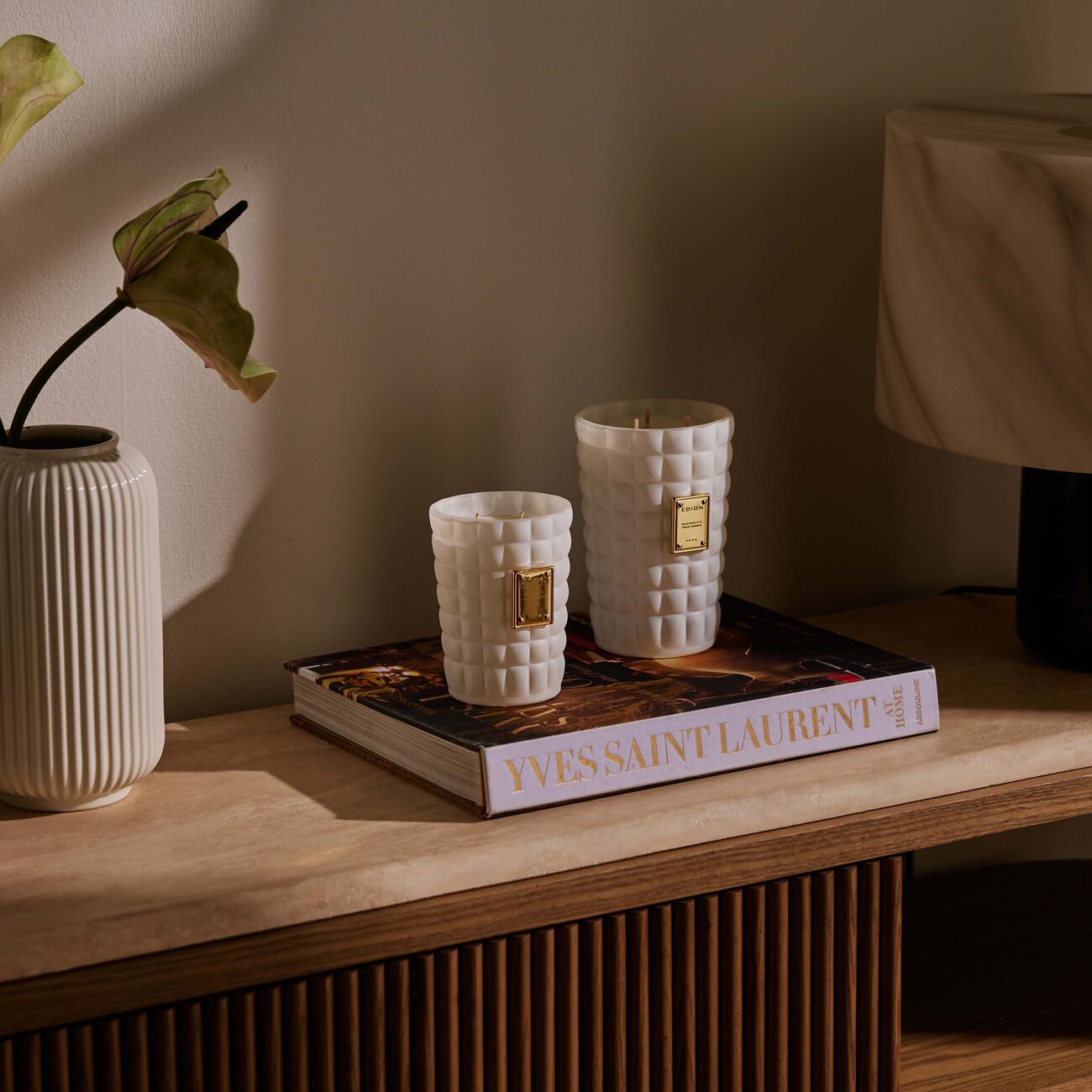 edion cello suite no 15 vivaldi harmony bianca scented candle 500g