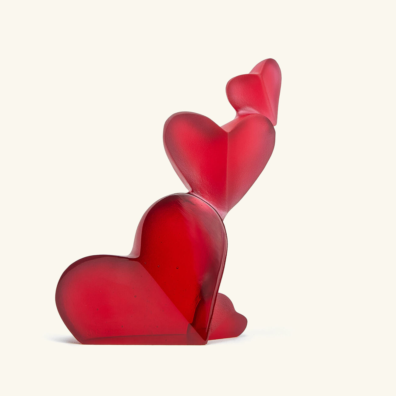 Heart Passion Figurine Mini Red daum heart passion figurine mini red