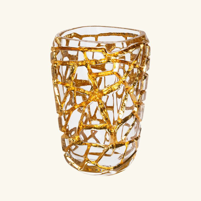 Terramineral Magnitude Vase Round Large Gold Limited Edition lalique terramineral magnitude vase round large gold limited edition