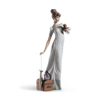 Traveling Companions Woman Figurine, small