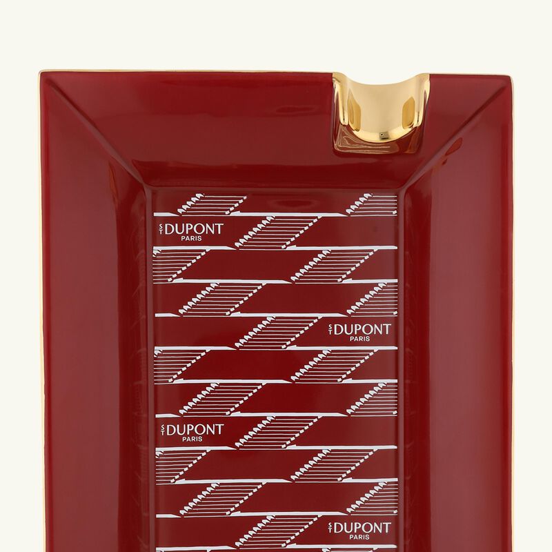 Monogram 1872 ashtray Rectangular Large burgundy st dupont monogram 1872 ashtray rectangular large burgundy